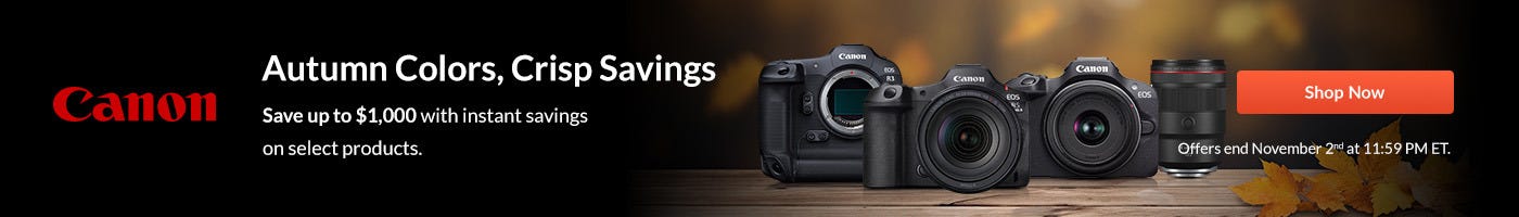 Canon October Savings