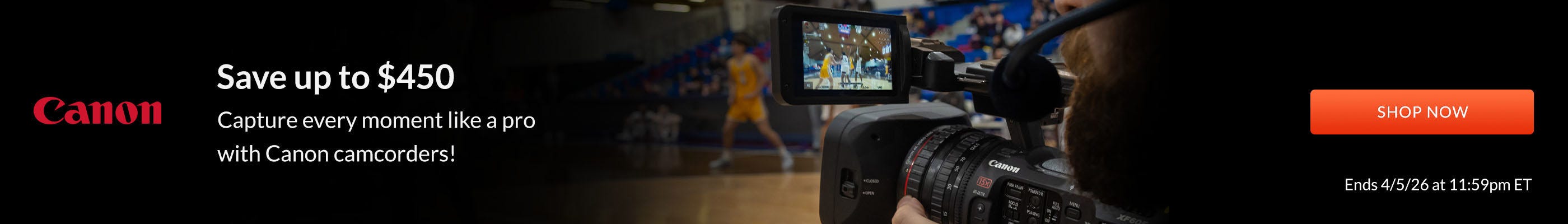 Canon Camcorders Sale