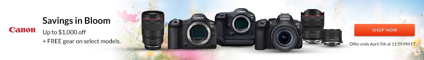 Canon Spring Photo Deals