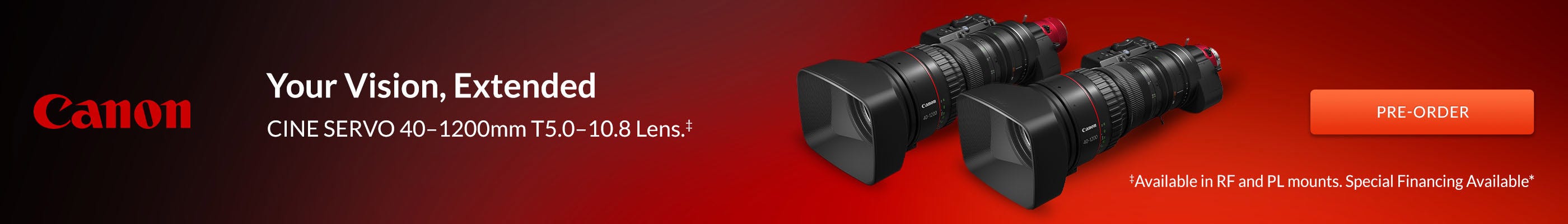 Canon CINE-SERVO 40-1200mm NPA