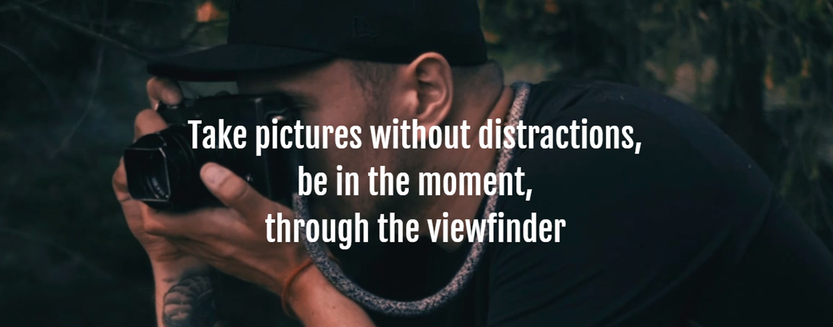 Digitally representation of film based visual effects are something only allowed for iconic photographic equipment.