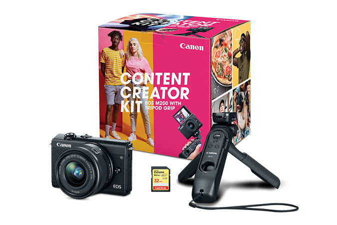 Canon EOS M200 Content Creator Kit
