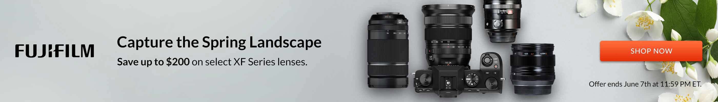 Fujifilm April Lens Sale