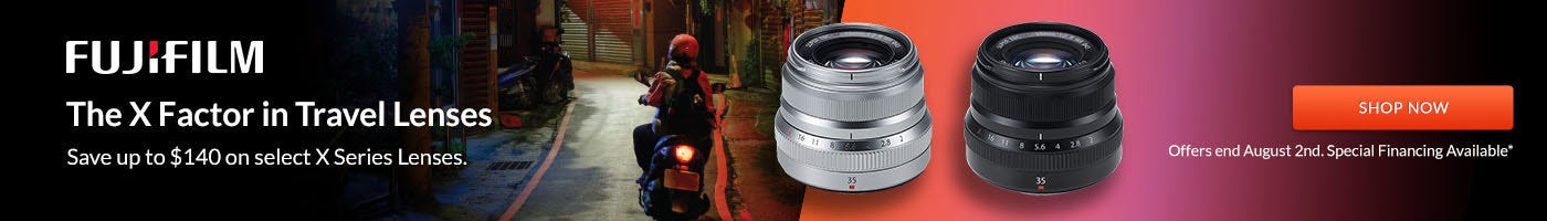 Fujifilm Travel Lens Sale