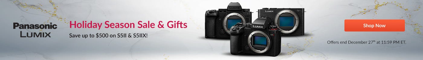Panasonic Lumix Holiday Deals