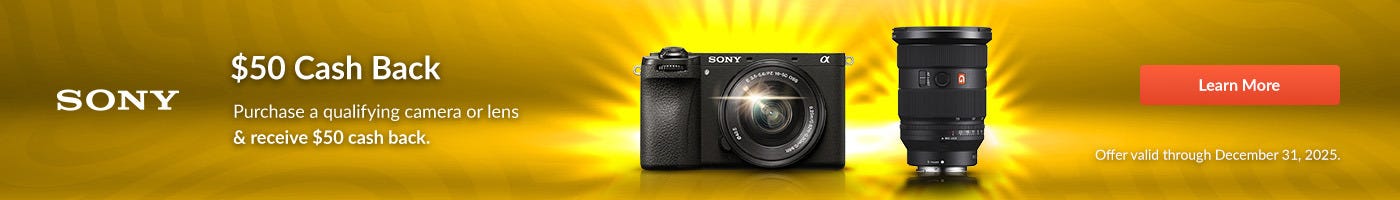 Sony $50 cashback