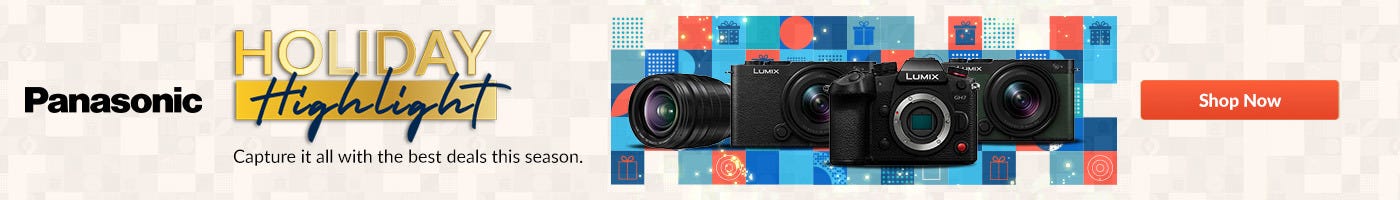 Holiday Highlight, Week 1 PANASONIC