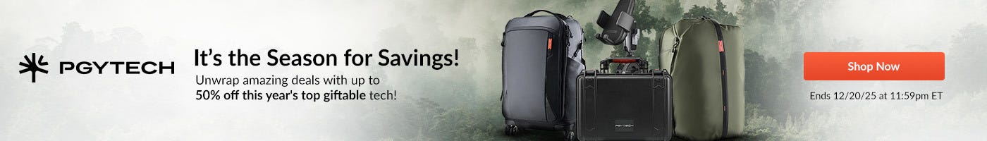 PGYTech Dec sale