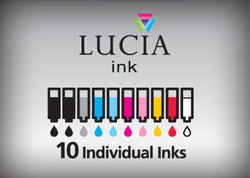 Pigment Based 10-Ink System with Chroma Optimizer
