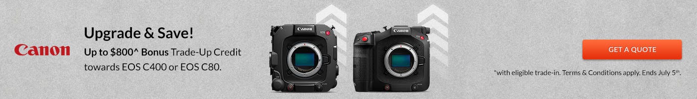 Canon Cinema Trade