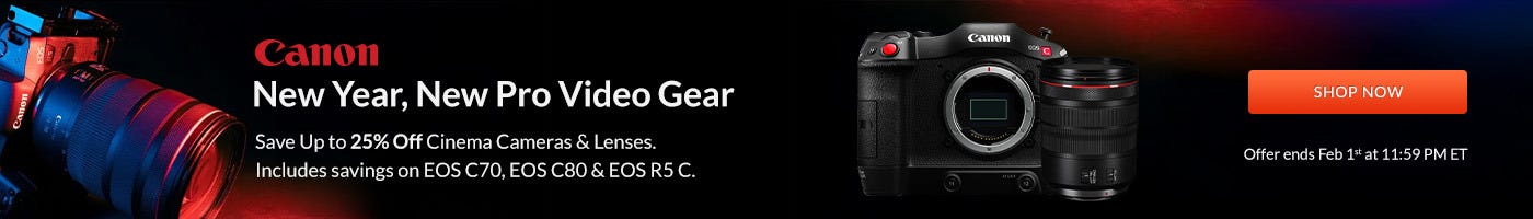 Canon Pro video sale