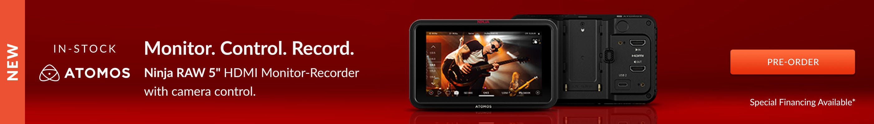 Atomos NINJA V RAW - NPA