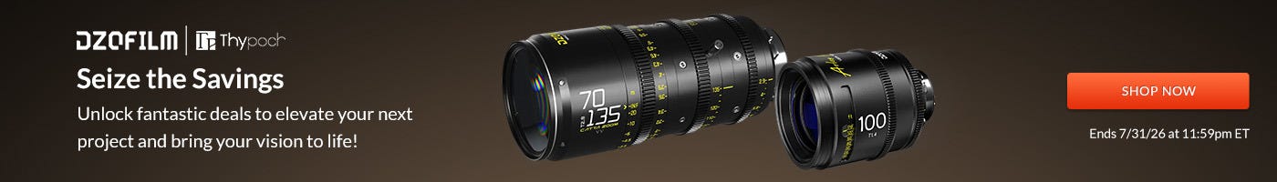 DZOFILM & Thypoch Summer Sale