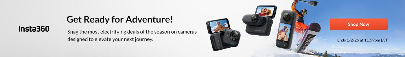 Insta360 Holiday Sale