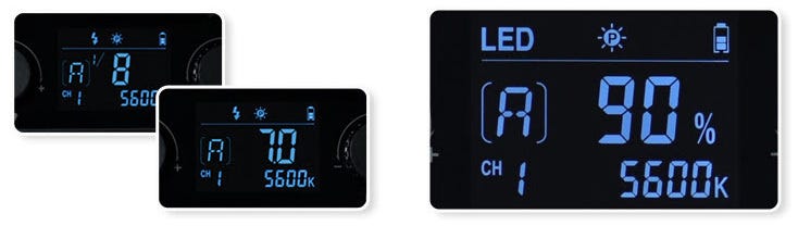 Easy to use display.