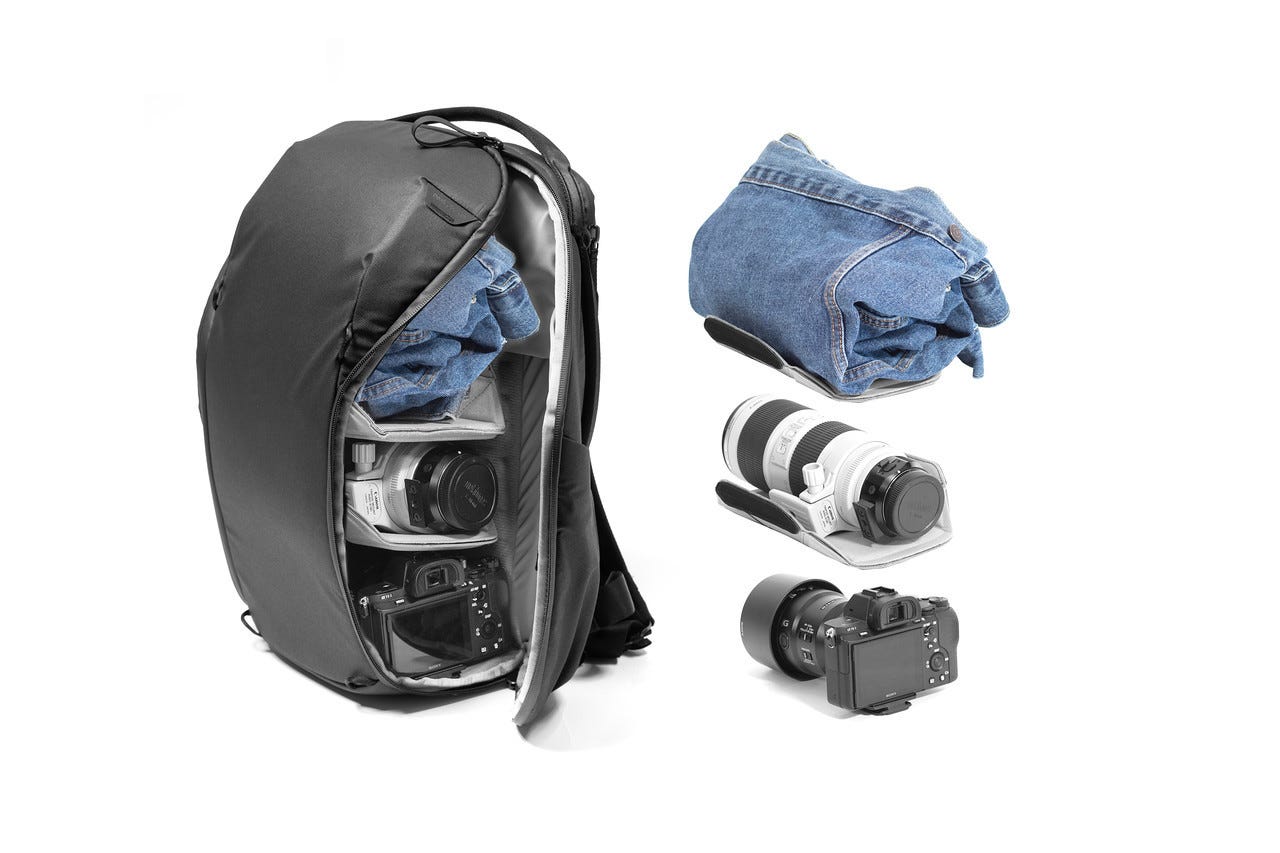The Everyday Backpack In A Visually & Functionally Simpler Form.
