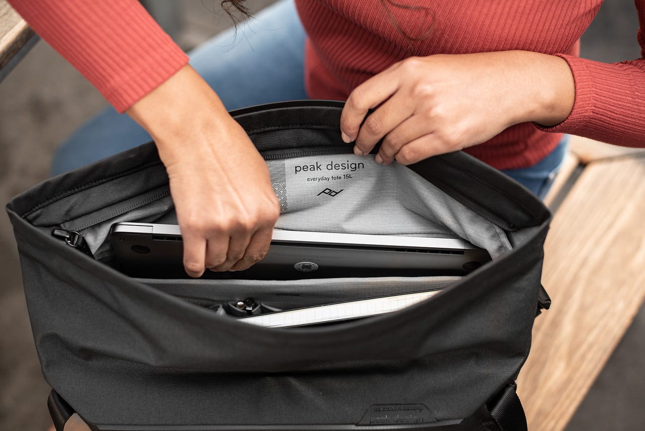 Classically Styled, Feature-Rich Tote For Photo Equipment & Everyday Life.