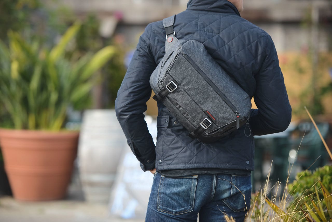 Active Sling Bag Optimized For Light Everyday Carry.
