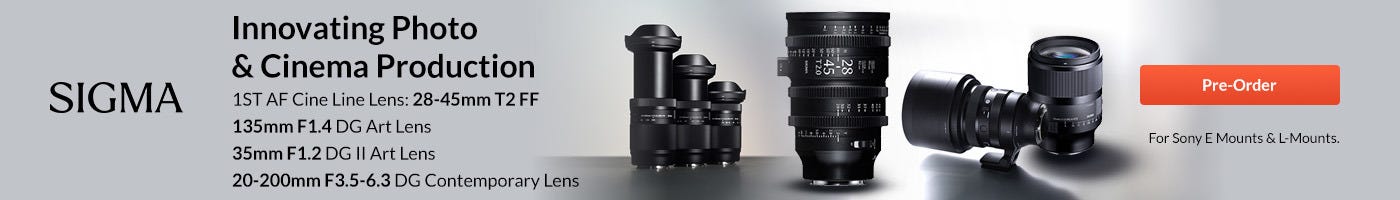 Sigma 4 lenses - NPA