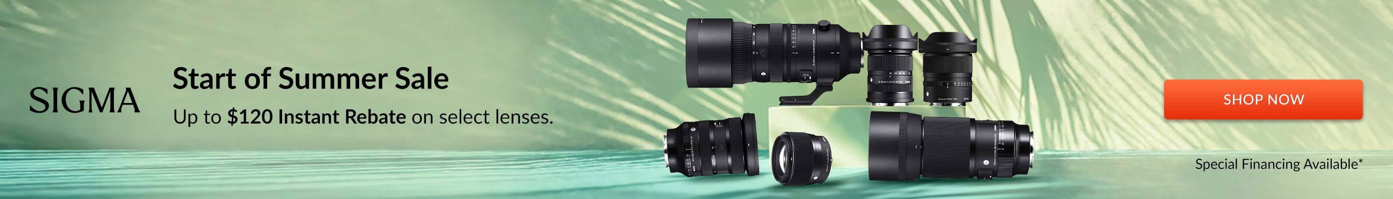 Sigma June Sale