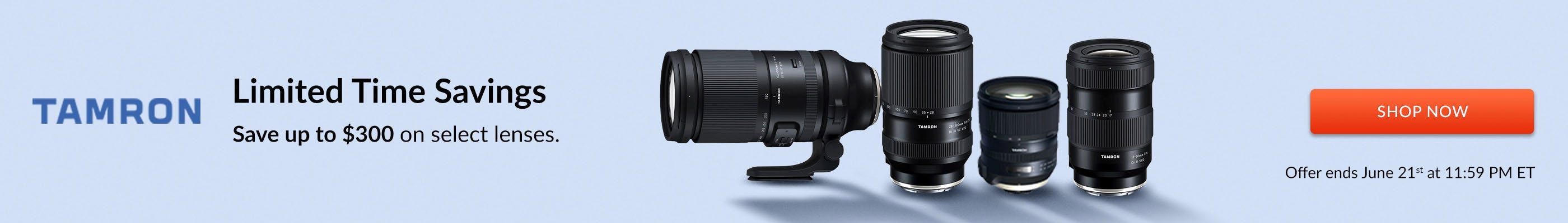 Tamron May Sale