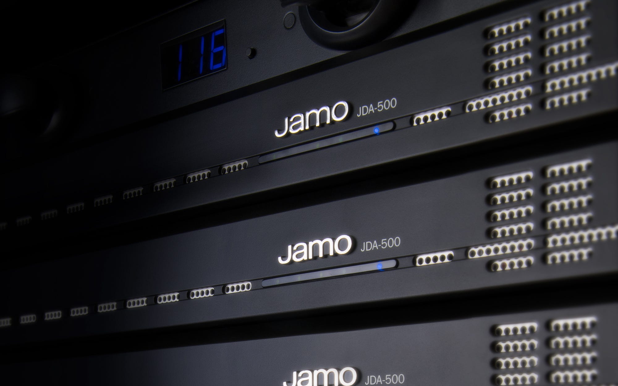 Jamo JL4810 Landscape Speaker System OD Solution W/Jamo JDA500 4x DSP Amplifier 1063453 A