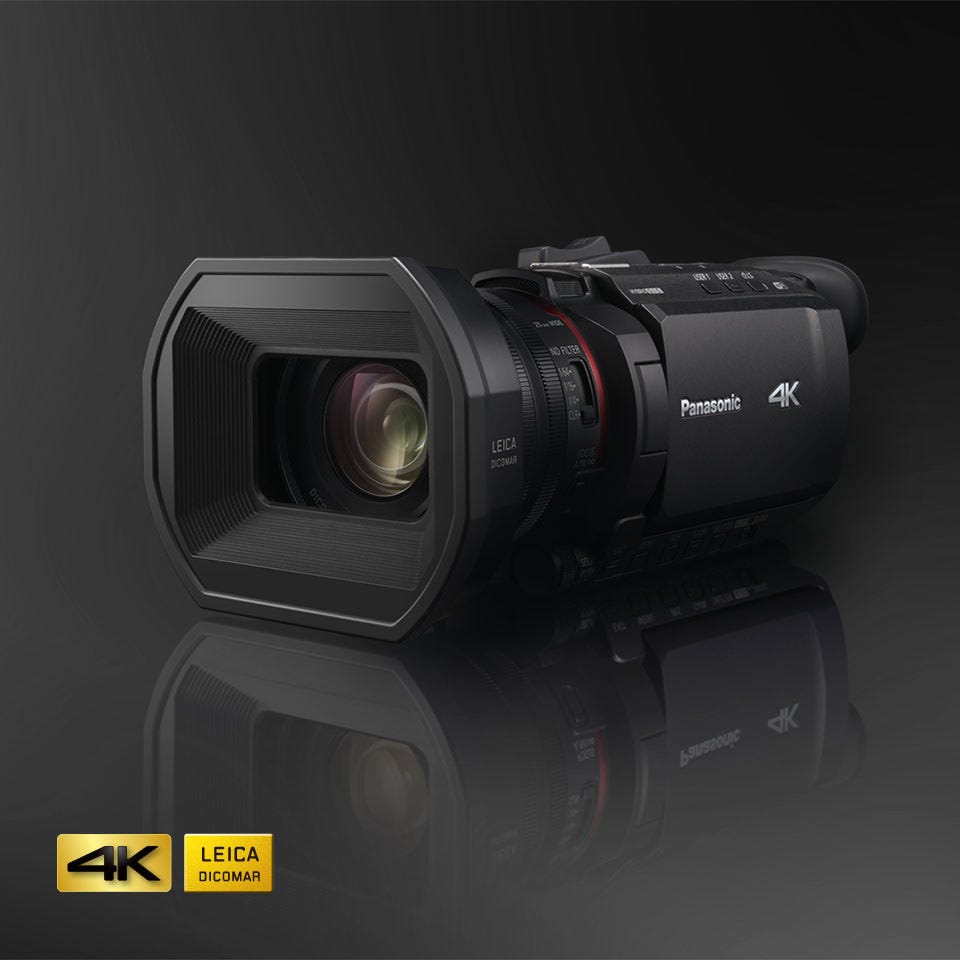 USED Panasonic HC-X2000 4K Professional Camcorder with Handle Unit