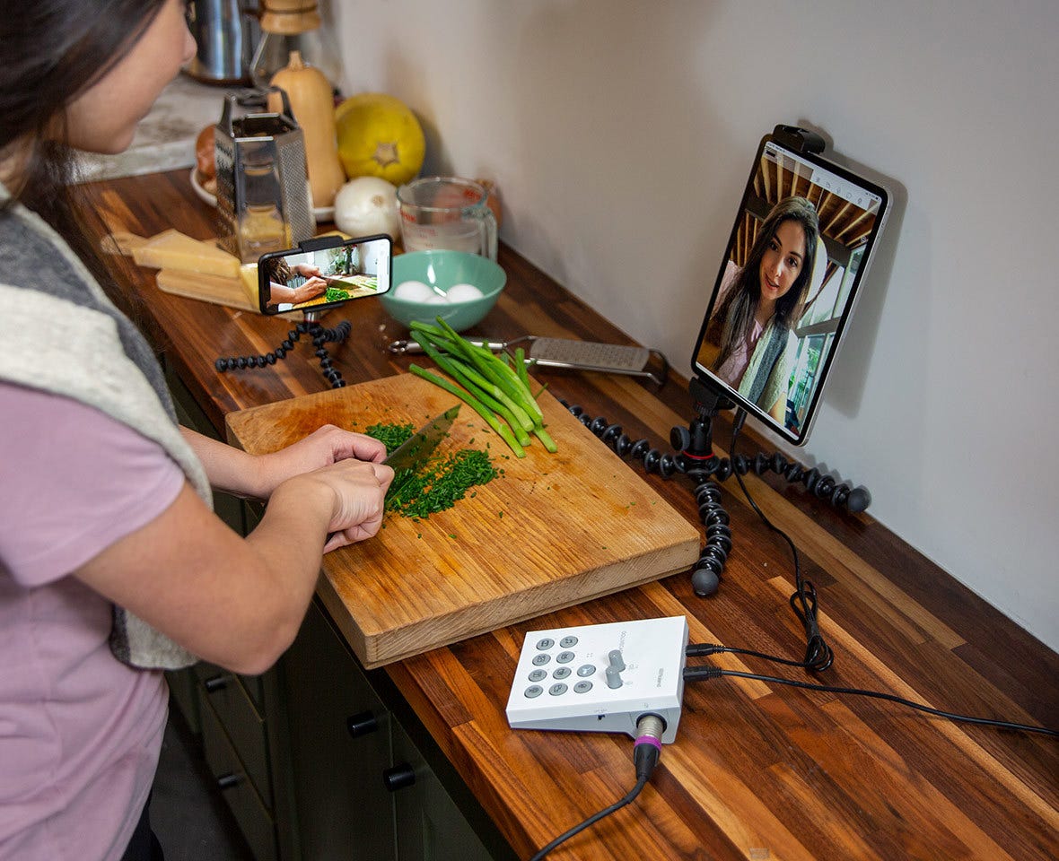 A Mini Broadcast Studio at Your Fingertips.