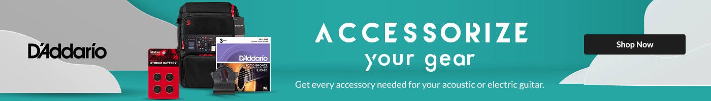 D'Addario Acessorize Your Gear