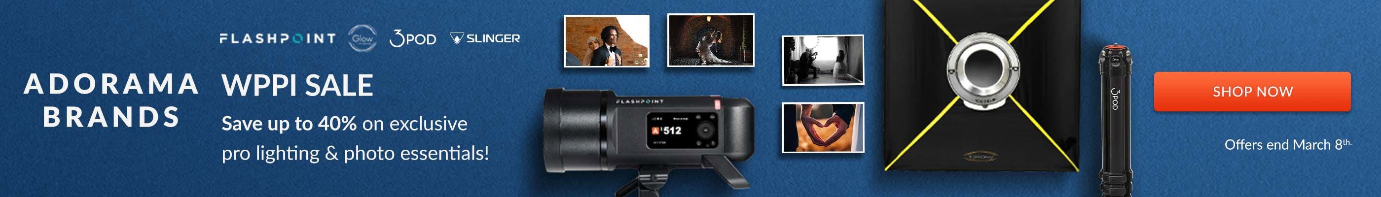 Adorama Brands WPPI Sale