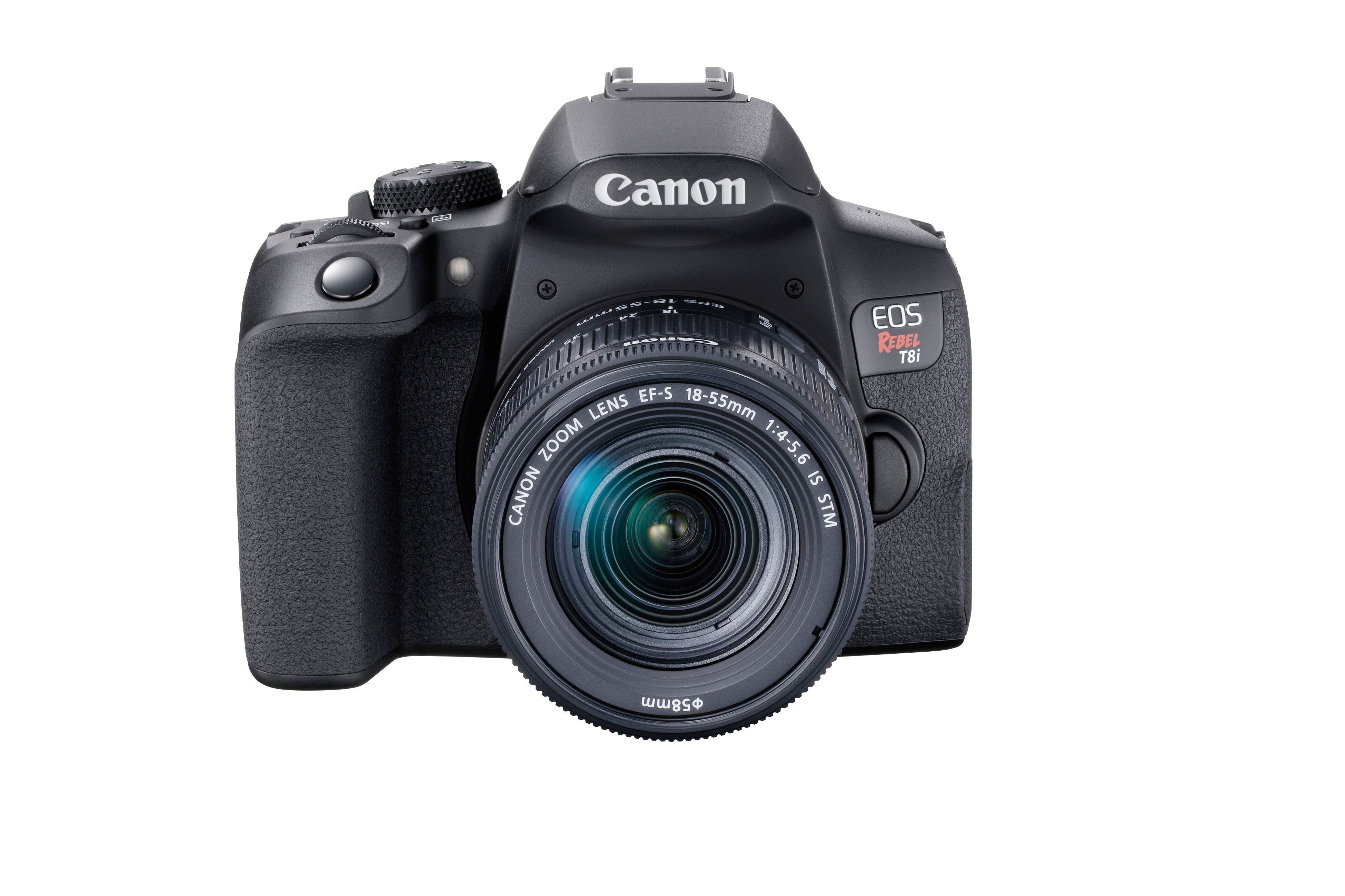 Canon EOS Rebel T8i DSLR Camera with EF-S 18-55mm IS STM Lens