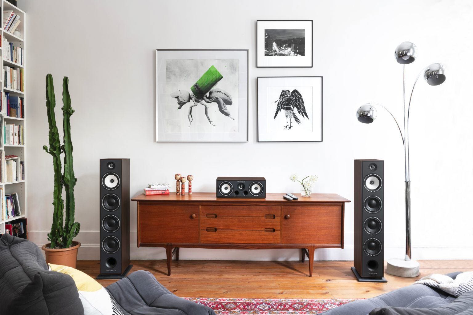 HOME CINEMA CENTER SPEAKER – BOREA BRC1.