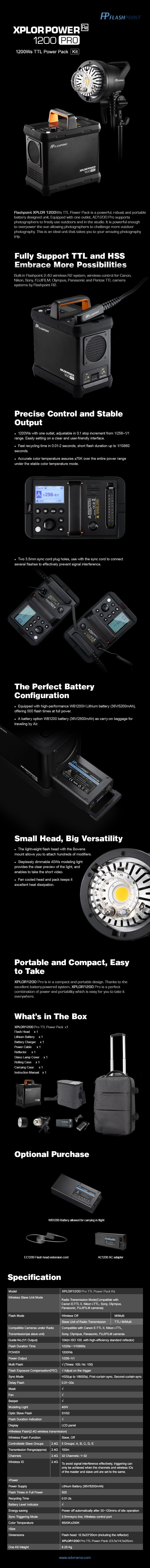 XPLOR POWER 1200