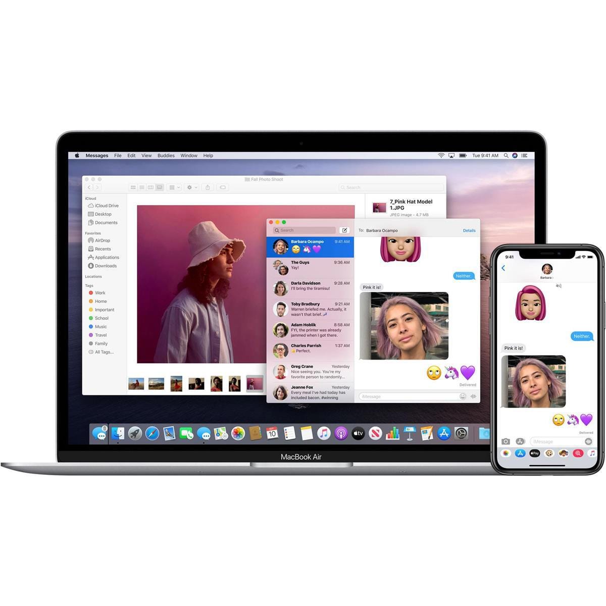 Mac + iPhone All together now.