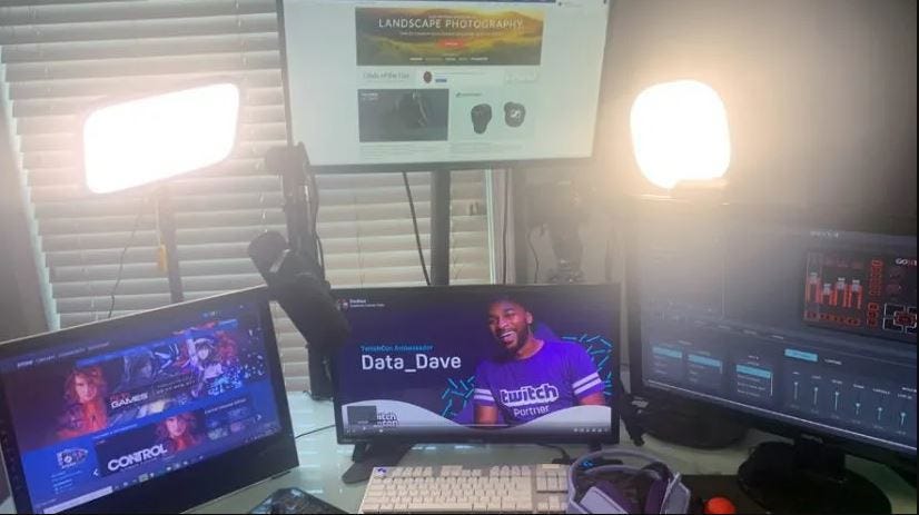 Streaming Setup With DataDave