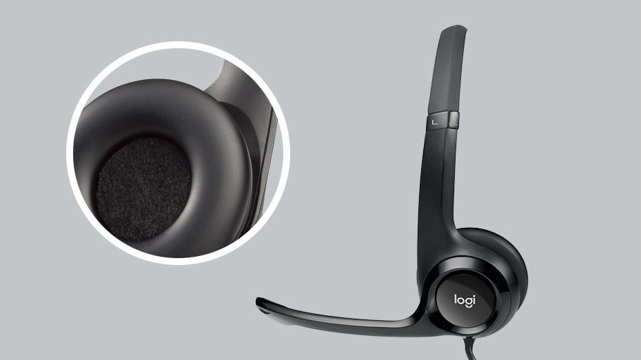 PADDED HEADBAND AND EAR CUPS