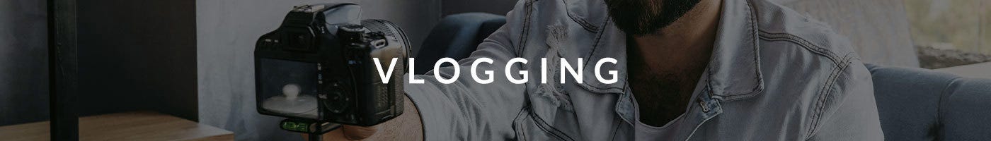 VLOGGING BANNER
