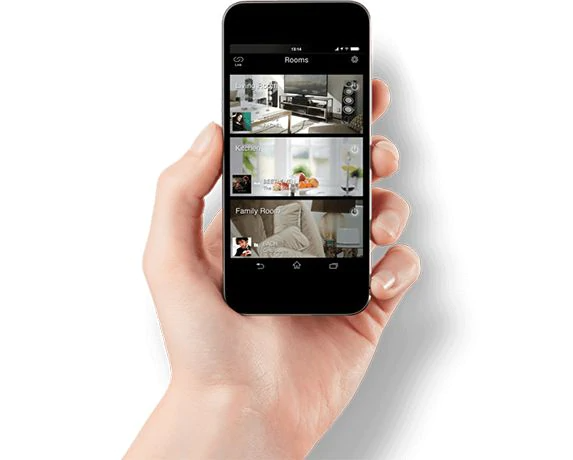 Easy Operation: MusicCast App.
