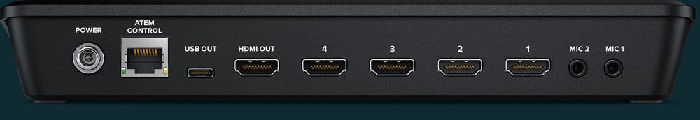 Self Contained Broadcast Quality Switcher