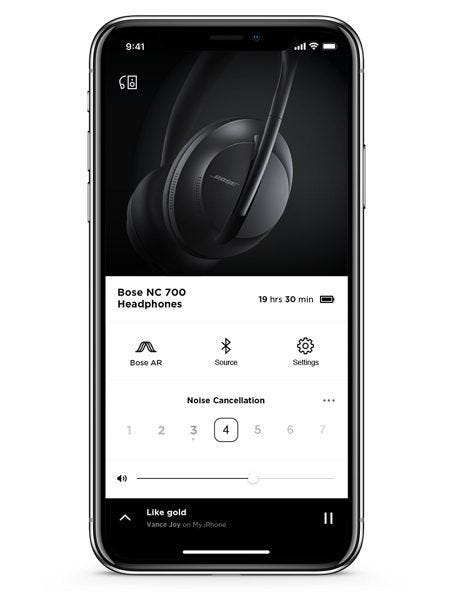 Bose Music app: Customized control