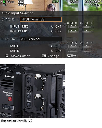 4-Channel Audio Recording.