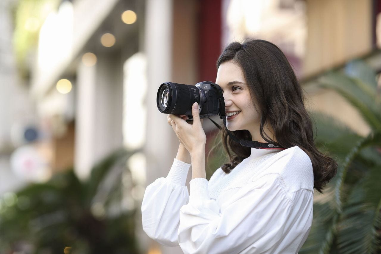 Lightest, Smallest Full-frame EOS Camera.