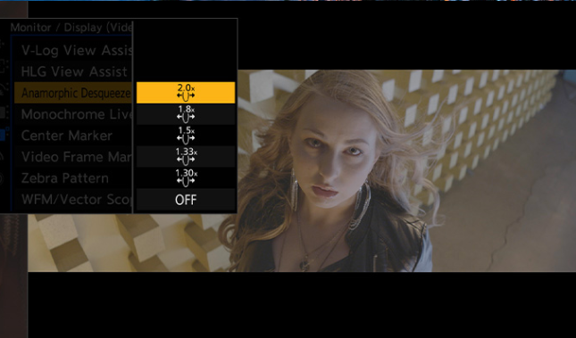 Anamorphic Recording.