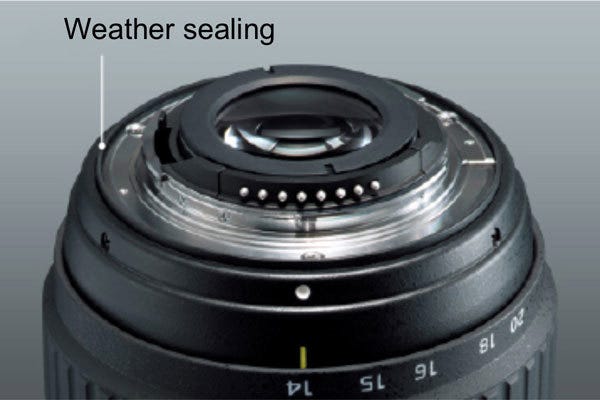 Weather Sealing.