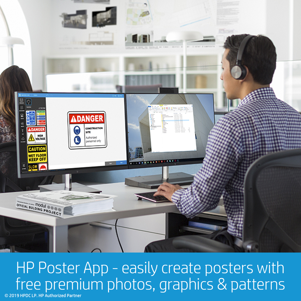User Friendly Setup & The HP Poster Web App.