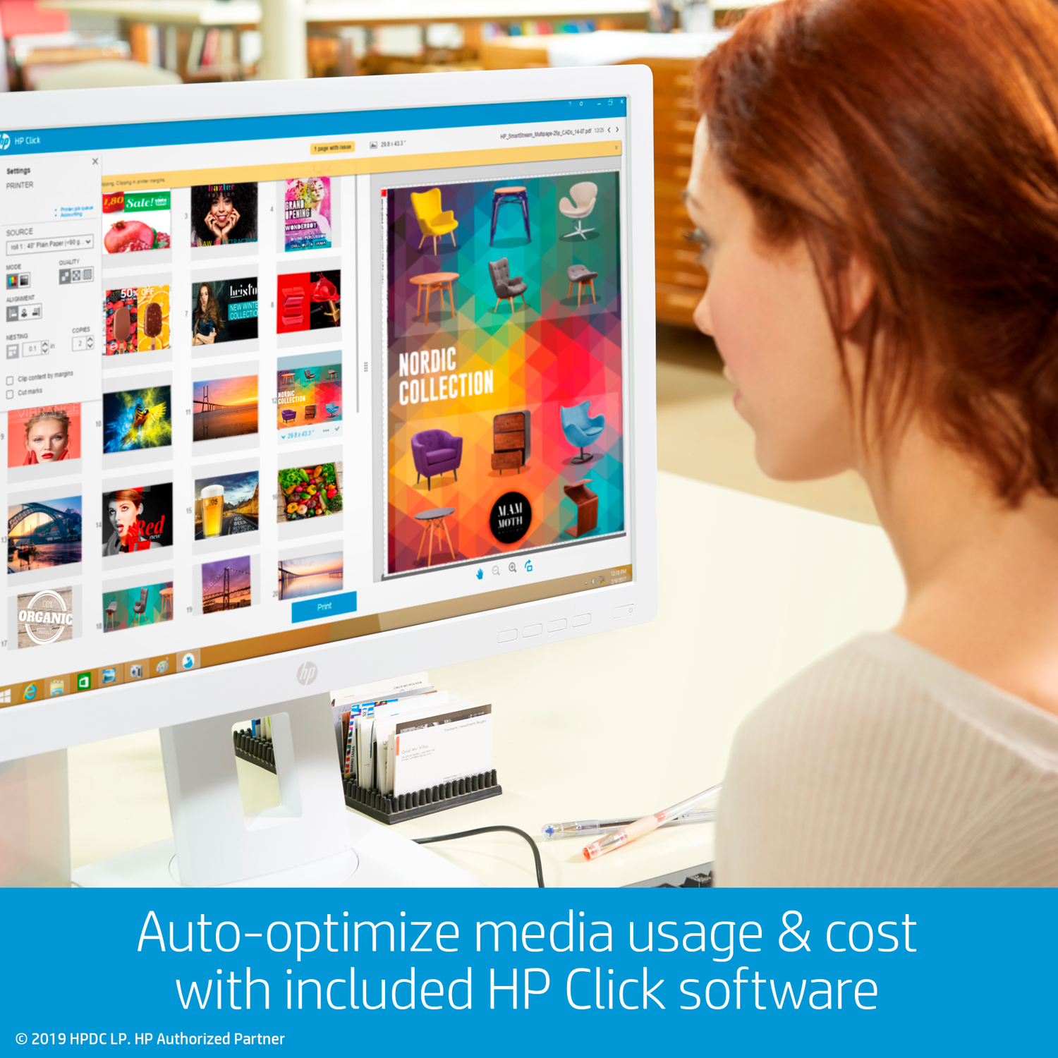 Simple Setup, Brilliant Prints With HP Click Software.