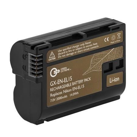 Green Extreme Camera Batteries