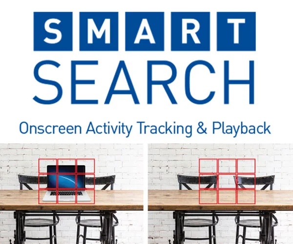 Smart Search Finds Movement In Specific Areas.