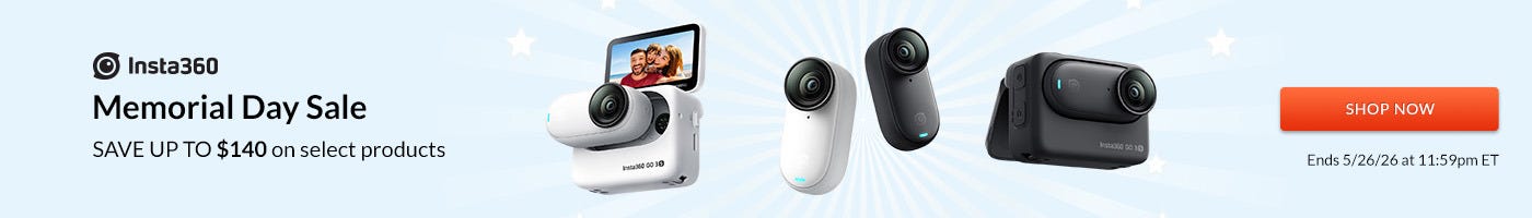 Insta360 Memorial Day Sale