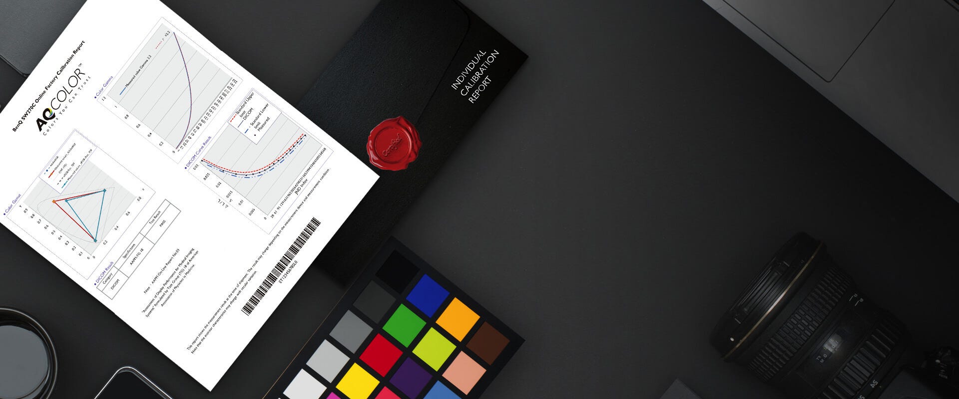 Factory Calibrated For Out-of-the-Box Color Accuracy.
